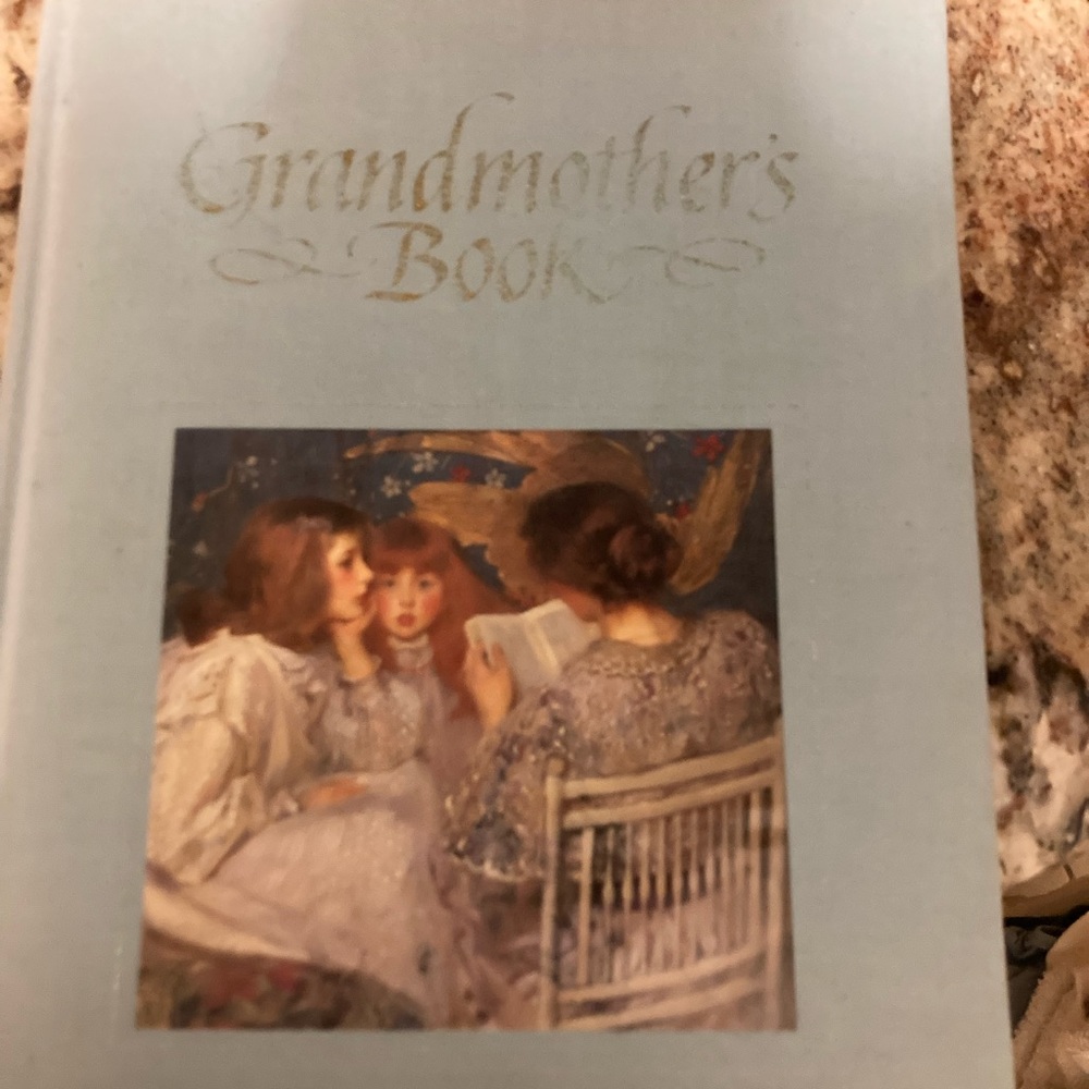 Vintage 1987 grandmothers memory book